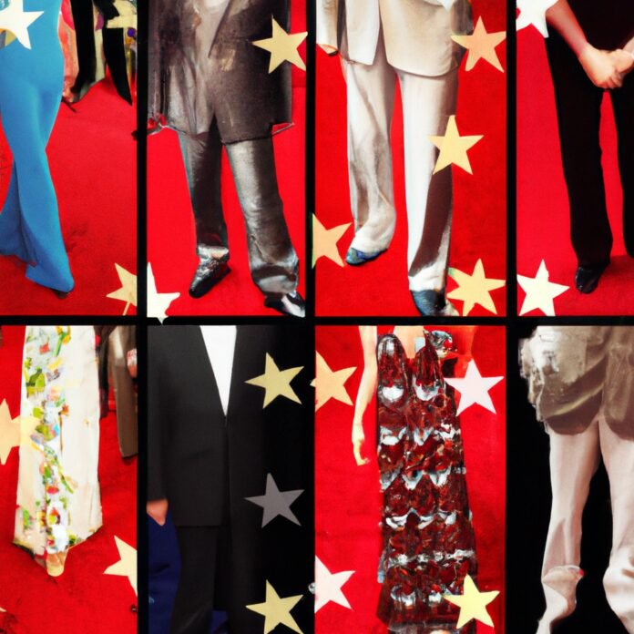 “The Red Carpet Style Evolution of North American Stars”